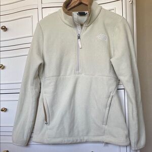 The North Face Cream Fleece Pullover